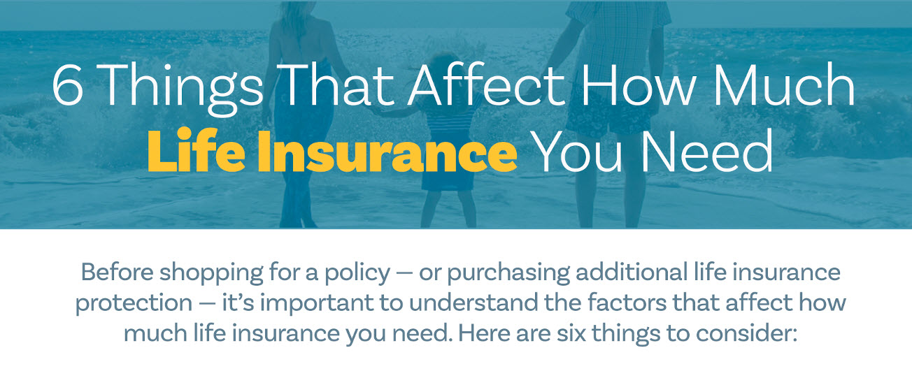 How Much Life Insurance Do You Need? 6 Factors You Need to Consider ...